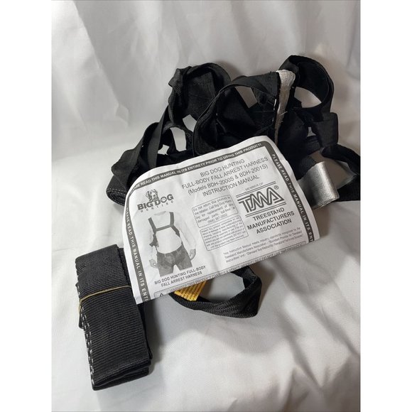 Big Dog Accessories Big Dog Tree Stand Black Full Body Fall Arrest